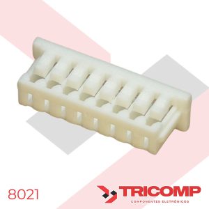 Conector 08 Vias EXCON 125108HA201 Fêmea