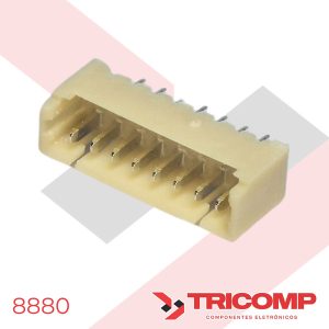 Conector 08 Vias EXCON 125108WV101 Macho 180°