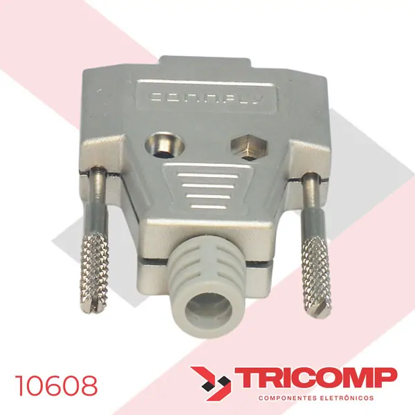 Capa DB15 Metálica KIT Longo DS1047-15M2L-N90 Redes