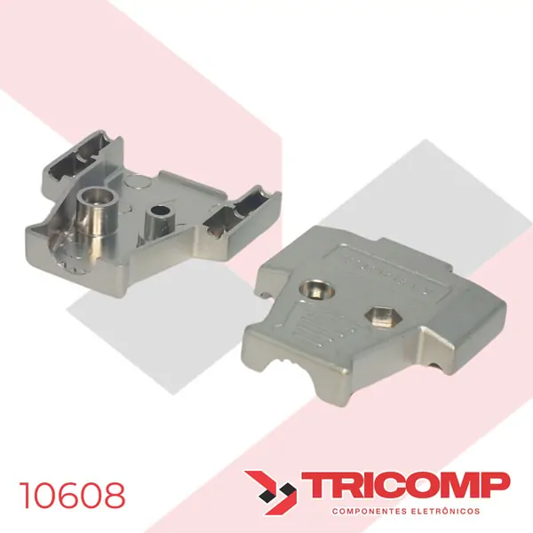 Capa DB15 Metálica KIT Longo DS1047-15M2L-N90 Redes