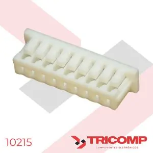 Conector 10 Vias EXCON 125110HA201 Fêmea - Linha 1251