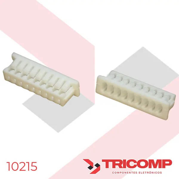 Conector 10 Vias EXCON 125110HA201 Fêmea - Linha 1251