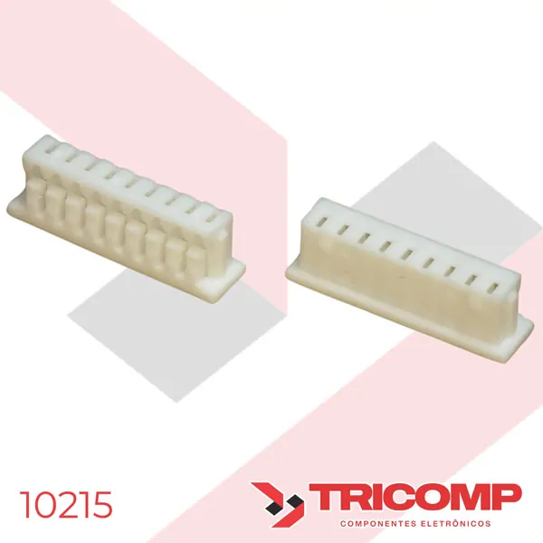 Conector 10 Vias EXCON 125110HA201 Fêmea - Linha 1251