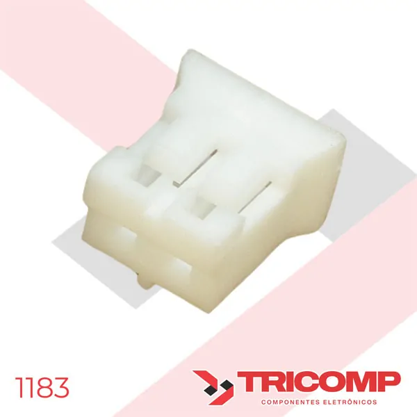 Conector 02 Vias Excon 200102HA298 Fêmea