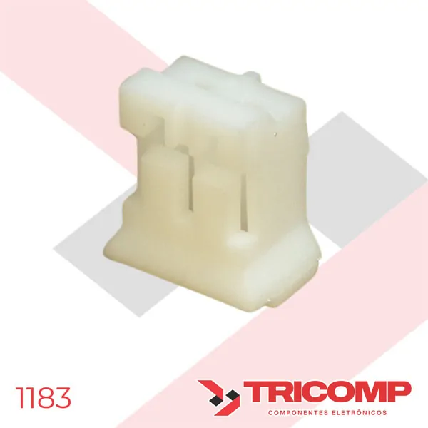 Conector 02 Vias Excon 200102HA298 Fêmea