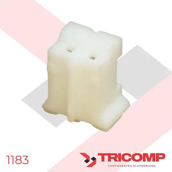 Conector 02 Vias Excon 200102HA298 Fêmea