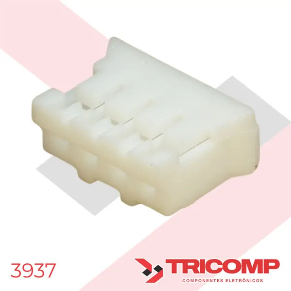 Conector 04 Vias Excon 200104HA Fêmea - Linha 2001