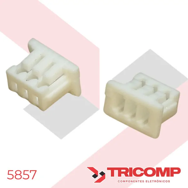 Conector EXCON 125103HA201 Fêmea com 03 Vias