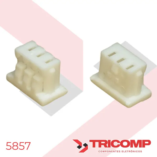 Conector EXCON 125103HA201 Fêmea com 03 Vias