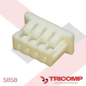Conector EXCON 125104HA201 Fêmea com 04 Vias