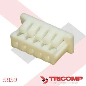 Conector 05 Vias EXCON 125105HA201 Fêmea - Linha 1251