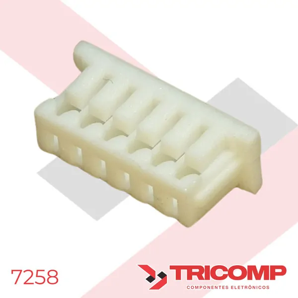 Conector 06 Vias EXCON 125106HA201 Fêmea