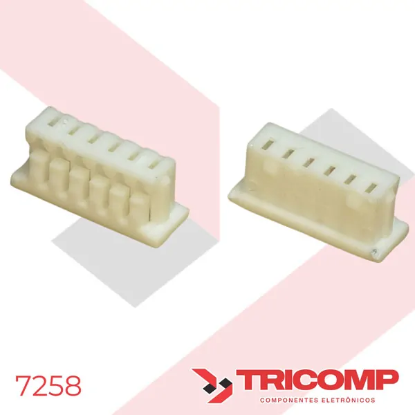 Conector 06 Vias EXCON 125106HA201 Fêmea