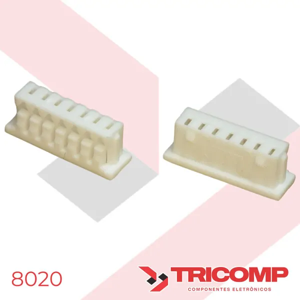 Conector 07 Vias EXCON 125107HA201 Fêmea