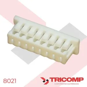 Conector 08 Vias EXCON 125108HA201 Fêmea
